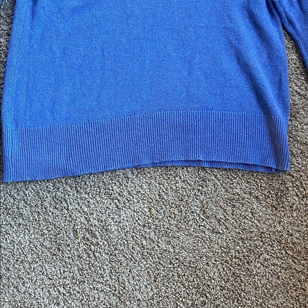 Lane Bryant Indigo Knit Sweater Size 18/20 - Picture 3 of 6